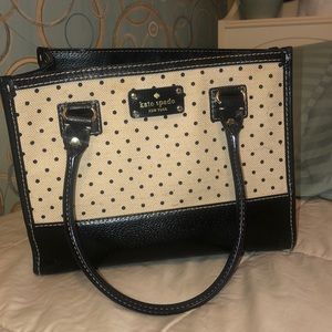Kate Spade polka dot purse